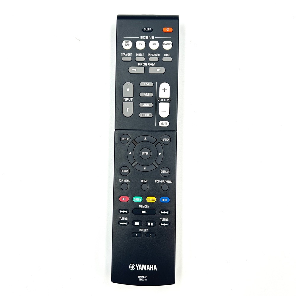 Yamaha RAV561 ZZ43210 OEM Remote Control RX-V385 HTR-3072 AV Receiver Genuine